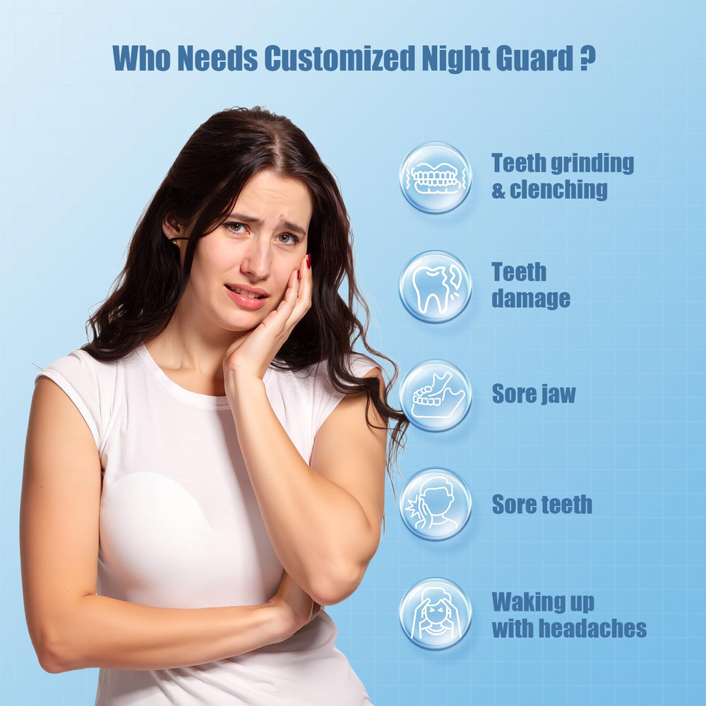 Adults and kids wearing comfortable night guard