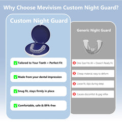 Side profile showing a comfortable fit of the night guard