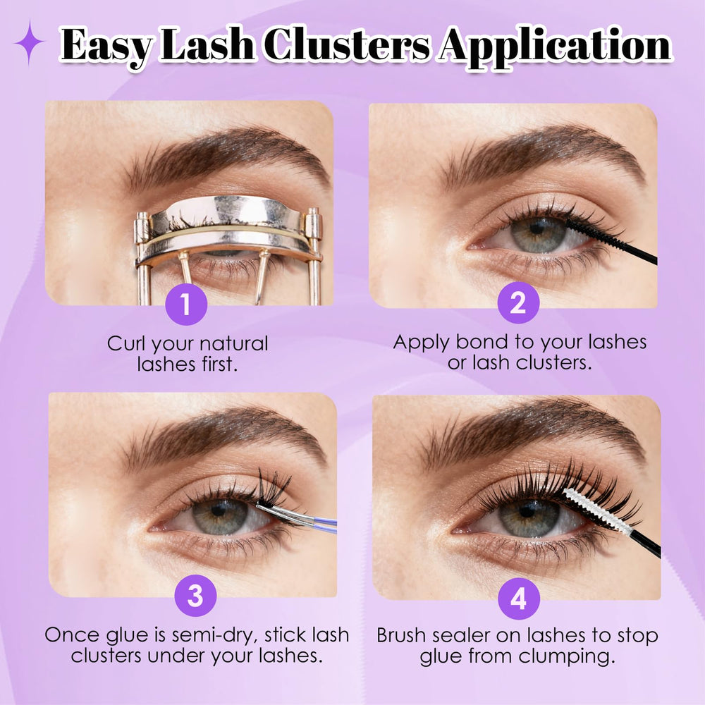 CyanoooGenesis thin band blends seamlessly with natural lashes for comfort.