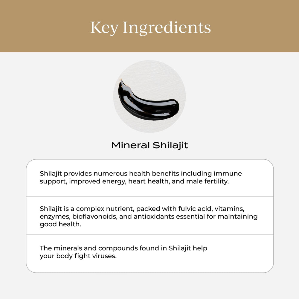 Shilajit resin scoop with measuring spoon