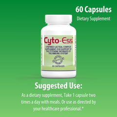 Packaging and outer box artwork for Cyto-Ess Immune Support