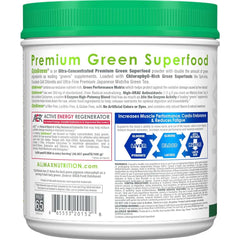 Chlorella, spirulina and matcha green tea ingredients in Cytogreens