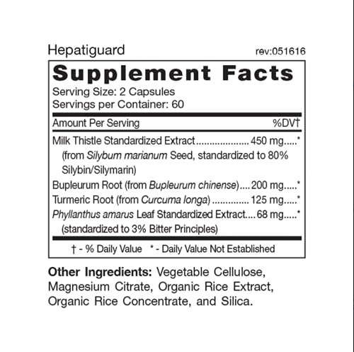 D'Adamo Blood Type Diet Hepatiguard All Types 120 Capsules - Image 2