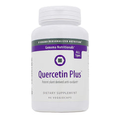 D'Adamo Quercetin Plus 90 vcaps bottle side view