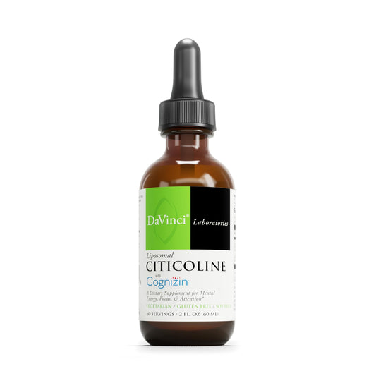 DaVinci Liposomal Citicoline bottle - front view
