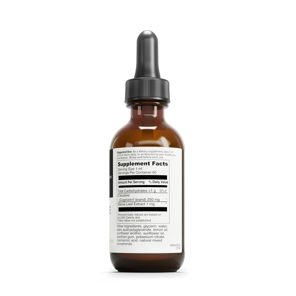 Label detail showing Cognizin Citicoline