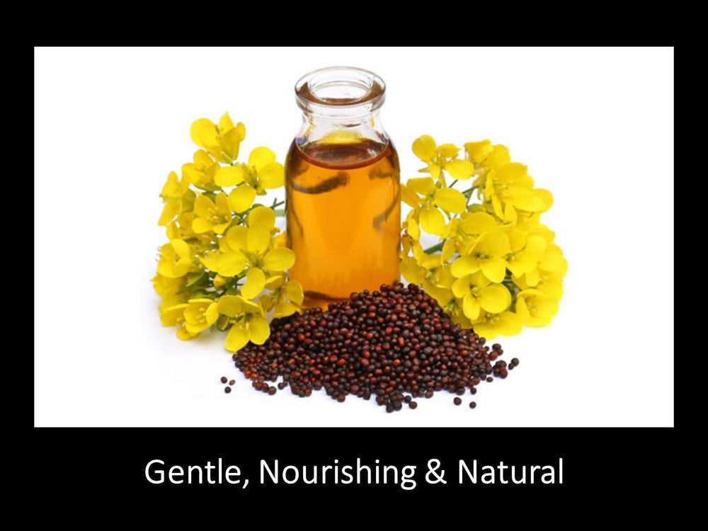 DAANA Mustard Oil scalp massage for conditioning hair