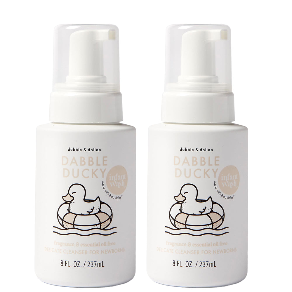 Hero image: Dabble & Dollop Foaming Infant Wash 2-pack