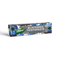 Front view of Dabur Herbal Toothpaste with Black Seed 100ml Pack of 3