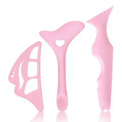 DAGEDA eyeliner stencils set trio helps shape precise eyeliner quickly for a clean look