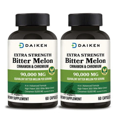 Hero image of DAIKEN Bitter Melon Cinnamon Chromium capsules pack (pack of 2)