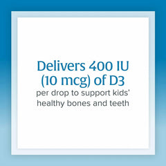 One daily drop of Vitamin D3 for kids