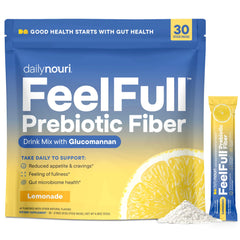 Front of Daily Nouri FeelFull 30-stick-pack box