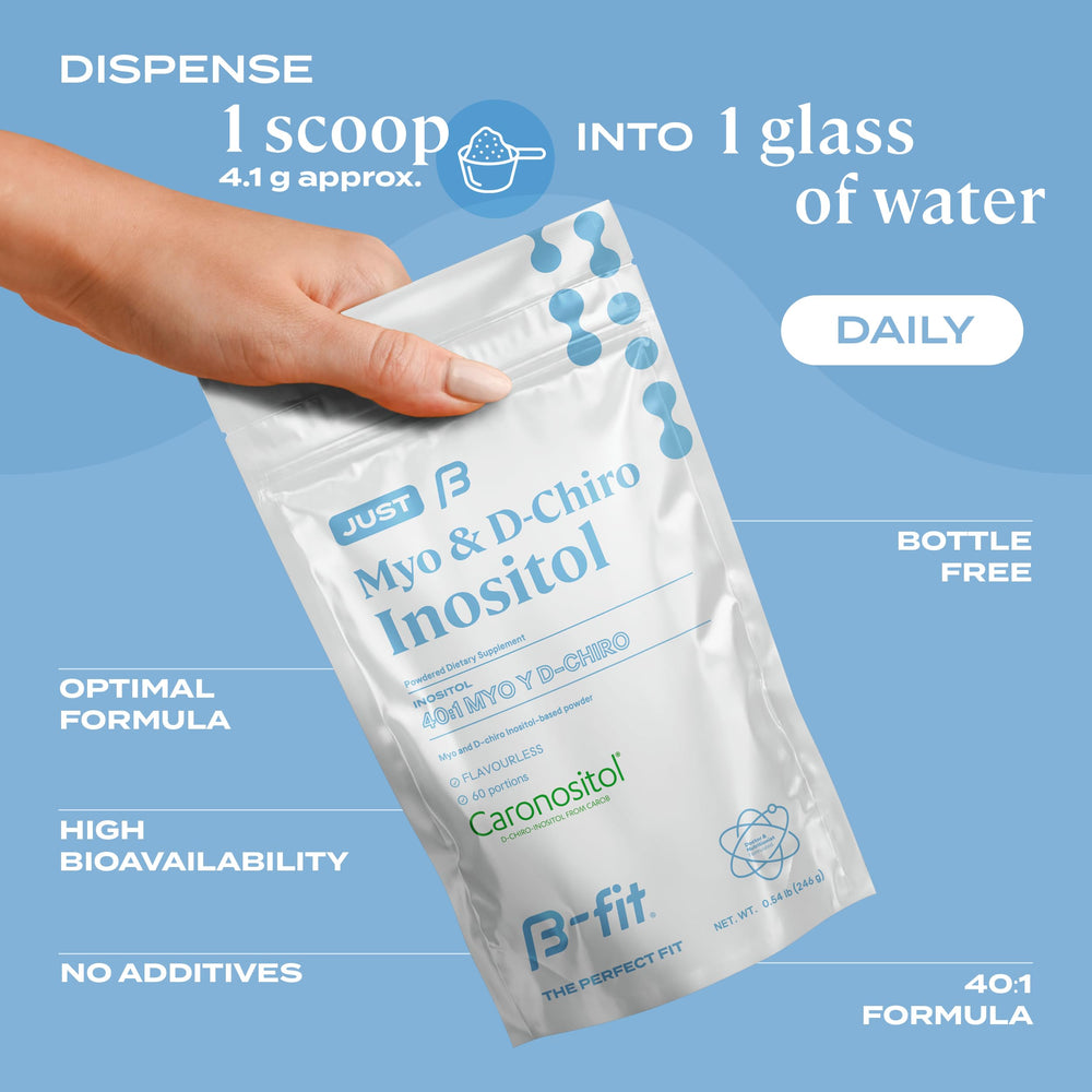 Instructions showing how to mix one scoop into a beverage for daily use