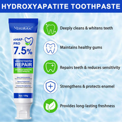Daily use hydroxyapatite toothpaste pack shot