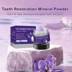 Easy daily use steps with mineral powder