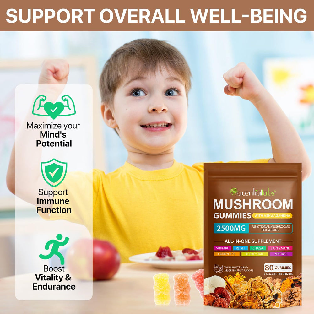 People taking mushroom gummies as part of daily wellness