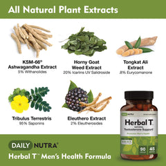 Horny Goat Weed ingredient in DailyNutra Herbal T