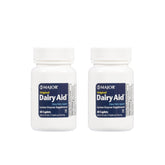 Dairy Aid Lactase Enzyme Caplets bottle front label