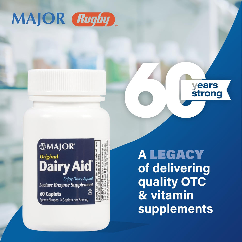 Dairy Aid product label with regulatory information
