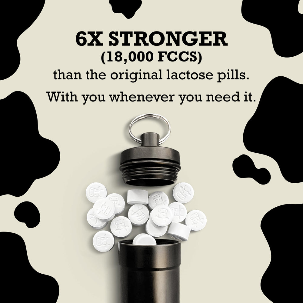 Packaging and bottle layout of DairyPill