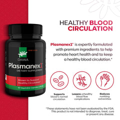 Close-up of Plasmanex 1 capsules