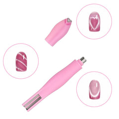 DAIXIANGER heart cat eye magnet for romantic nail accents