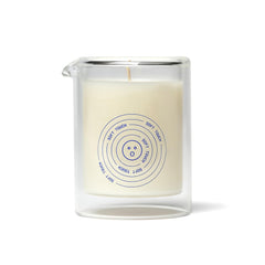Dame Massage Oil Candle bottle and packaging