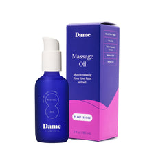Silky glide during massage with the oil