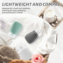 Damsier 30ml squeeze bottles make convenient to carry body wash or toothpaste.
