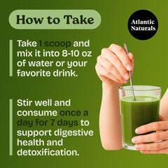 Dandelion root, milk thistle, burdock root, red clover and chanca piedra botanicals.