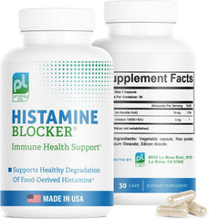 DAO Histamine Blocker bottle with 30 capsules
