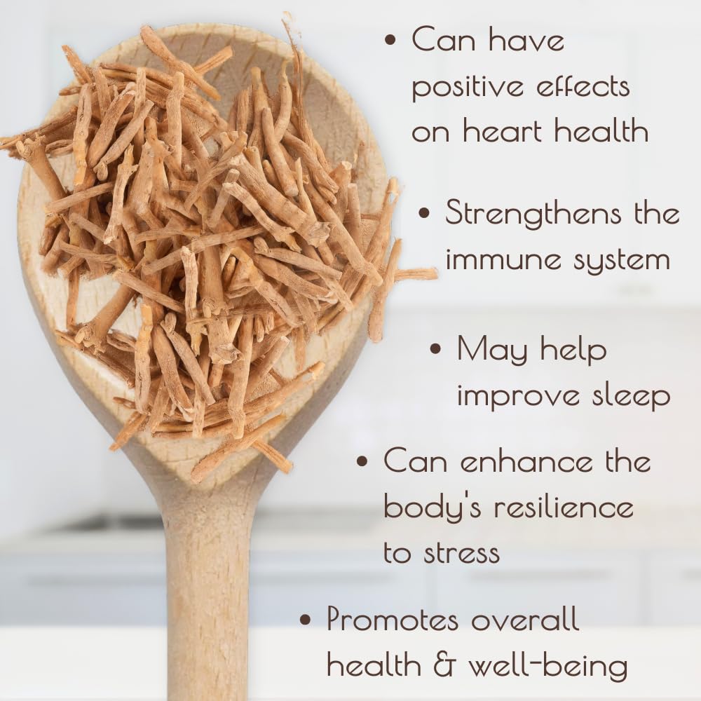 Ashwagandha root used in tea and cooking
