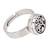 DAUERHAFT Aromatherapy finger ring closeup showing elegant design and diffusion potential