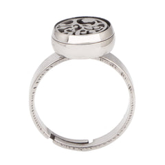 DAUERHAFT ring stainless steel finish emphasizing durability and skin-friendly material