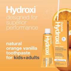 Enamel-safe whitening toothpaste with nano hydroxyapatite from Davids Hydroxi