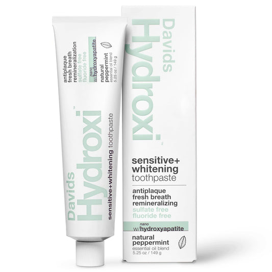 Davids Hydroxi Nano Hydroxyapatite toothpaste hero image