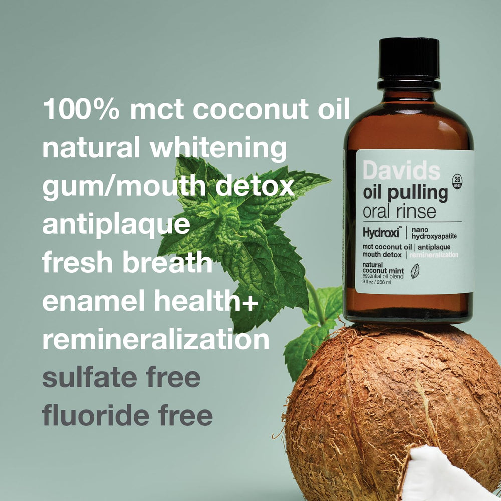 Product packaging for Davids mouthwash