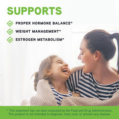 DIMPro image illustrating estrogen metabolism support