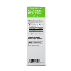 DaVinci Gluconic DMG packaging with gluten-free label