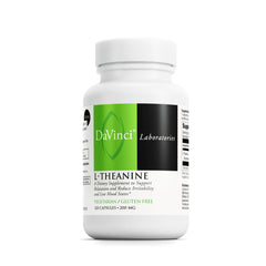 DaVinci Labs L-Theanine 120-vegetarian capsules bottle