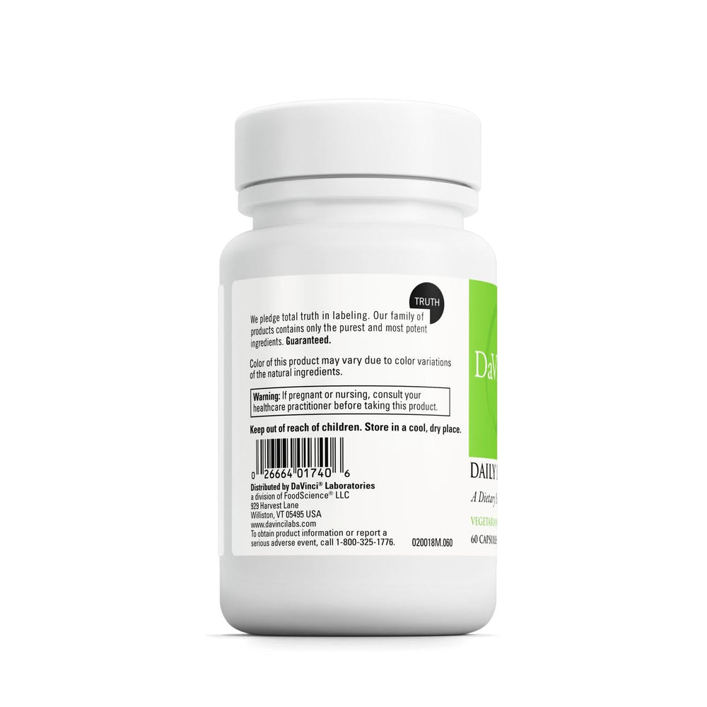 Close-up of Daily Best Probiotic bottle