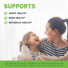 Ingredients highlight featuring B vitamins, CoQ10, and Lycopene