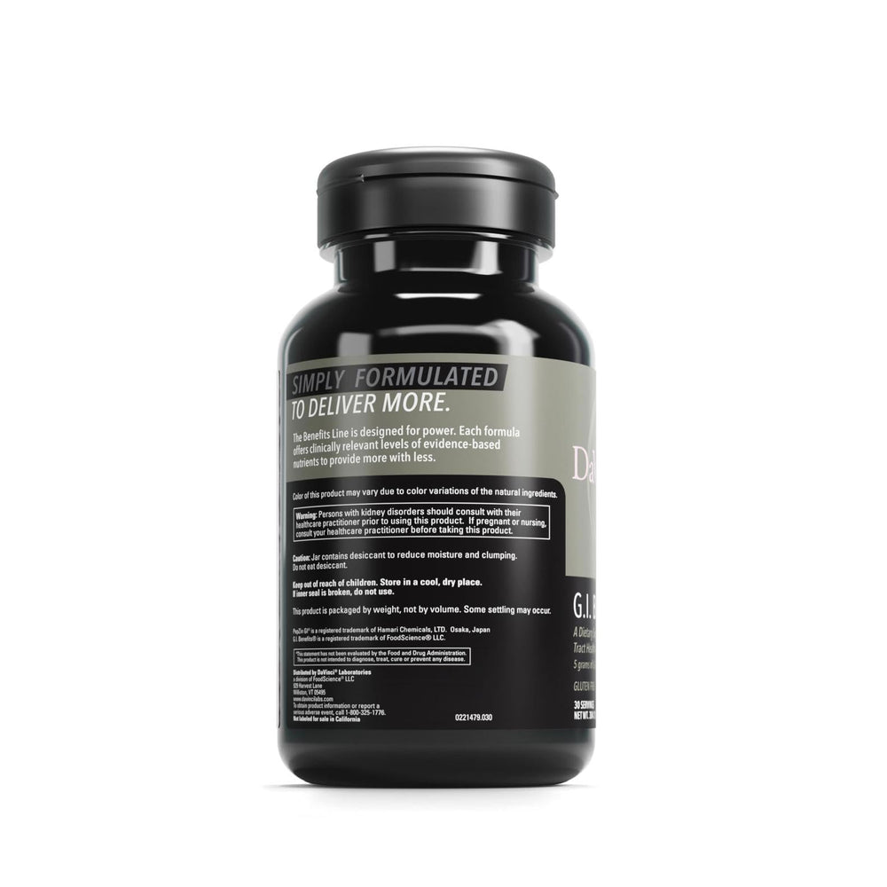 Preparing GI Benefits powder with water for digestion support