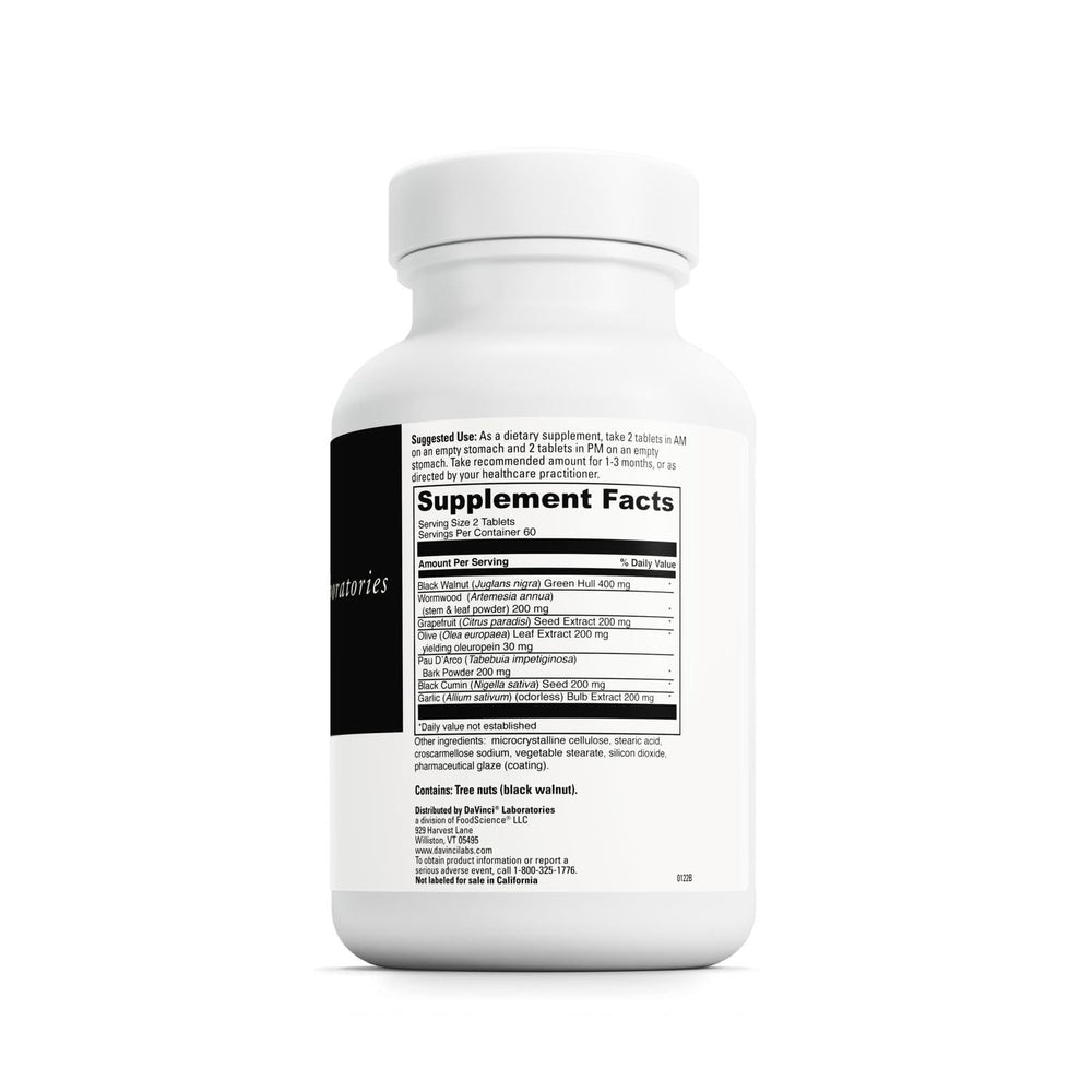 Front view of DAVINCI Labs Vira-Shield bottle