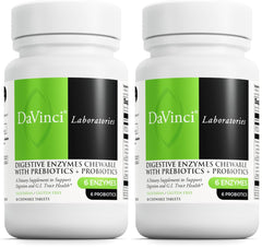 Front view of DAVINCI Mega Probiotic ND Chewable packaging