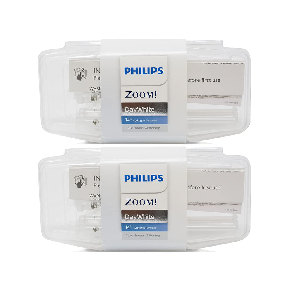 DayWhite ACP 14% Hydrogen Peroxide Tooth Whitening Gel 6-Pack with Sensitivity Relief Gel
