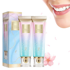 Front view of Dazzle White 2Pcs Niacinamide Whitening Toothpaste