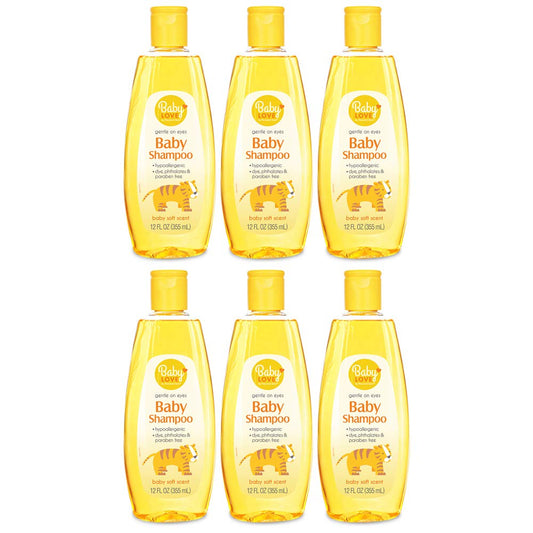 DDI Baby Shampoo 12 oz bottle - front view - pack of 6
