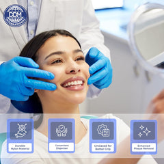 Packaging and box of DDM nylon unwaxed dental floss for adults